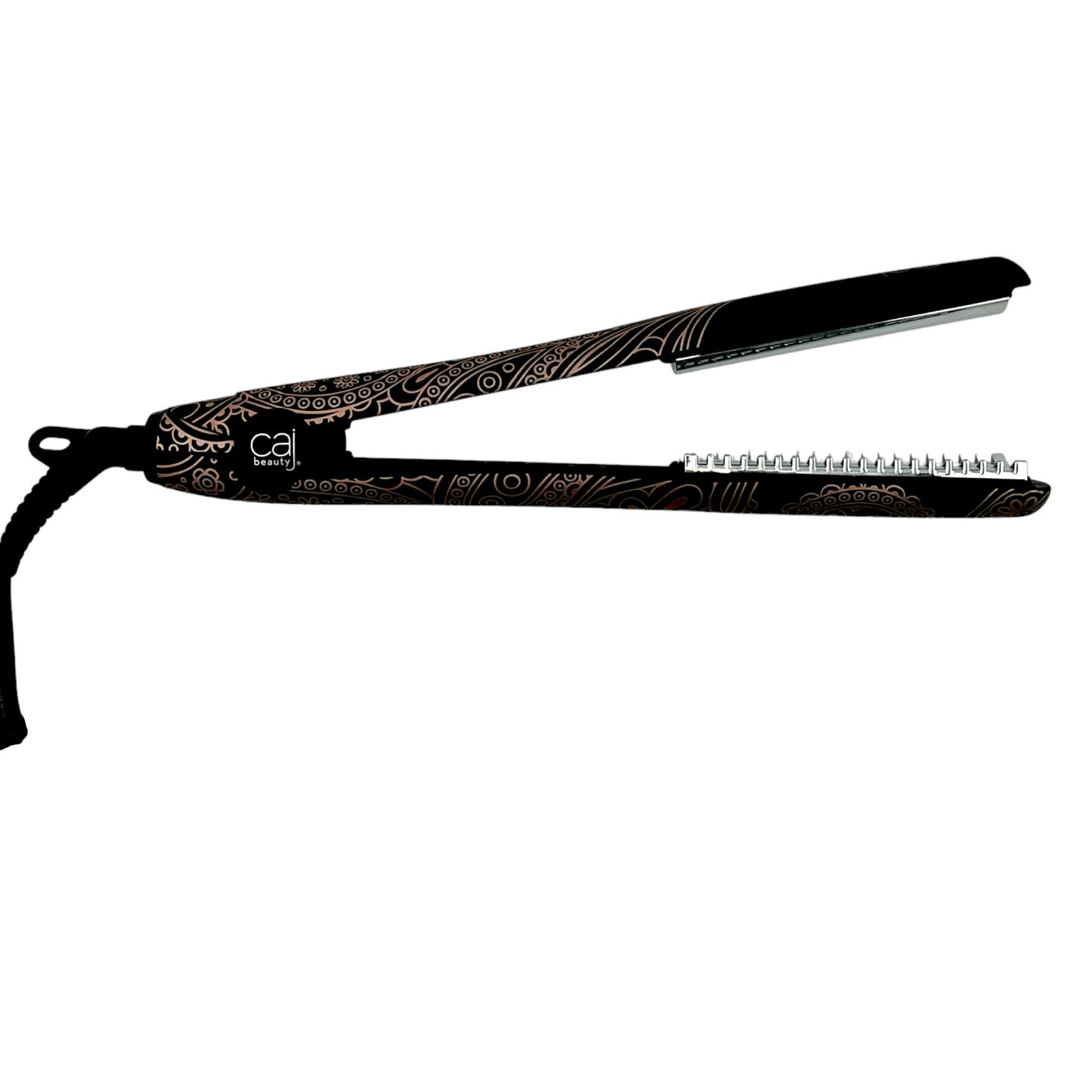 CAJ Beauty Flip & Bend Style Iron in Varuous Colors, Thermatru Technology, 1" Titanium floating teeth comb, Automatic Shut-Off
