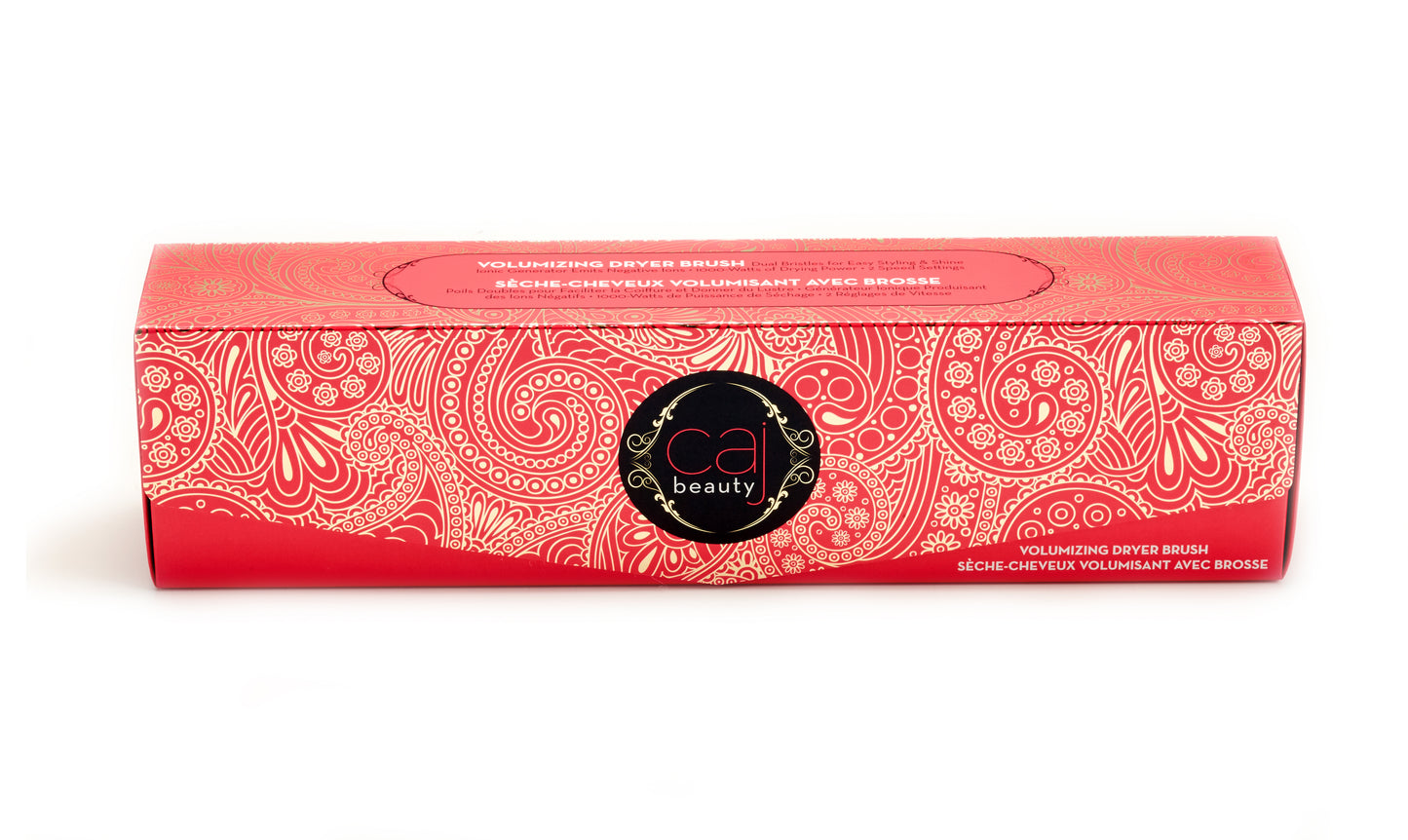 CAJ Beauty Volumizing Dryer Brush, 2-Speed Settings with Dual Bristles for Easy Styling!
