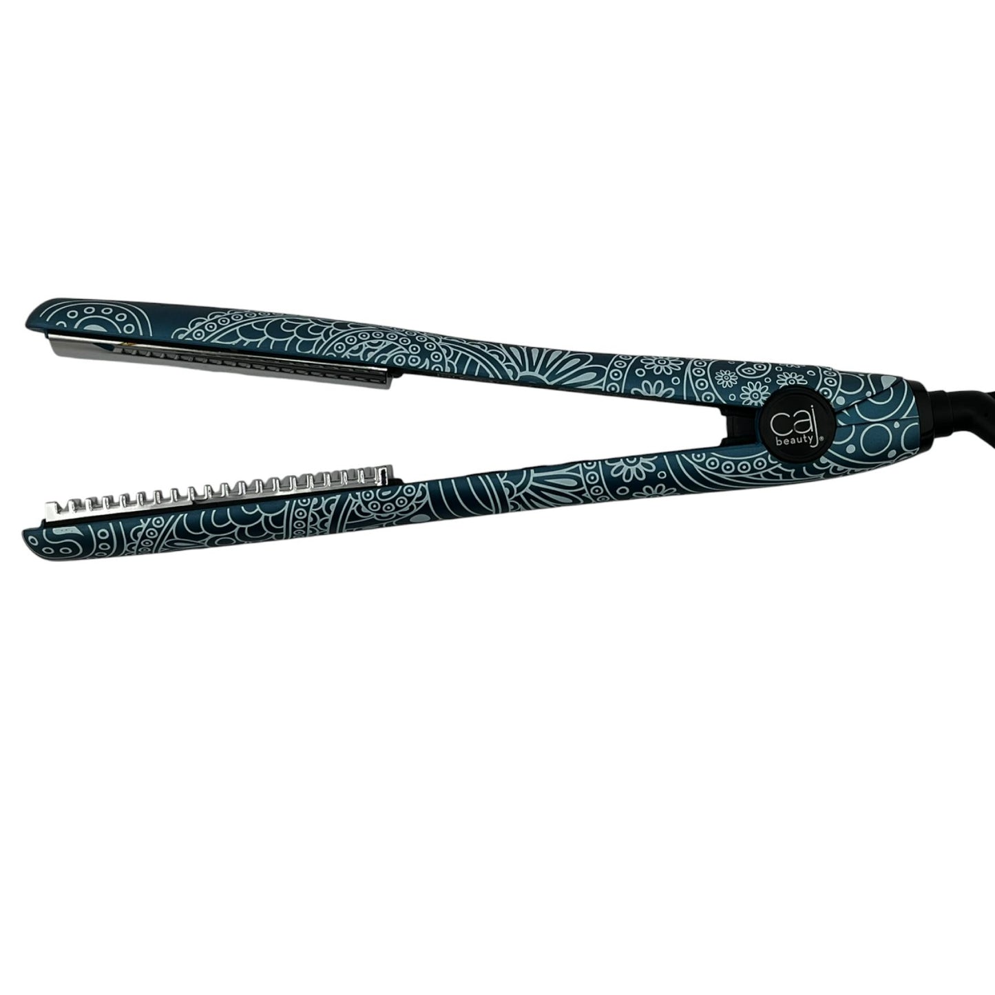 CAJ Beauty Flip & Bend Style Iron in Varuous Colors, Thermatru Technology, 1" Titanium floating teeth comb, Automatic Shut-Off