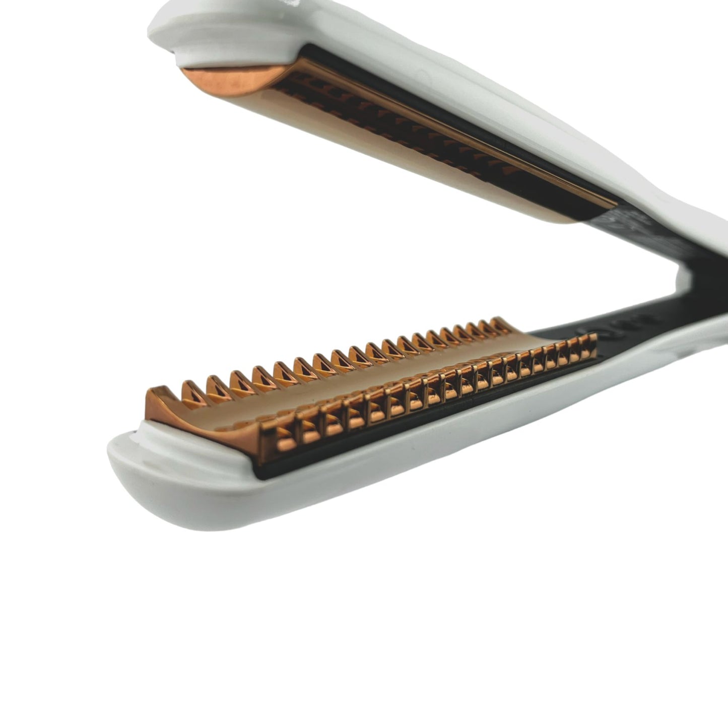 CAJ Beauty Flip & Bend Style Iron in Varuous Colors, Thermatru Technology, 1" Titanium floating teeth comb, Automatic Shut-Off