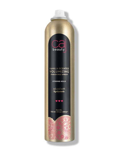 CAJ Beauty Volumizing Finishing Spray, Vanilla Scented, Strong Hold